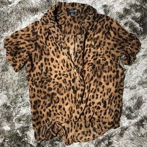 Leopard Print Top
